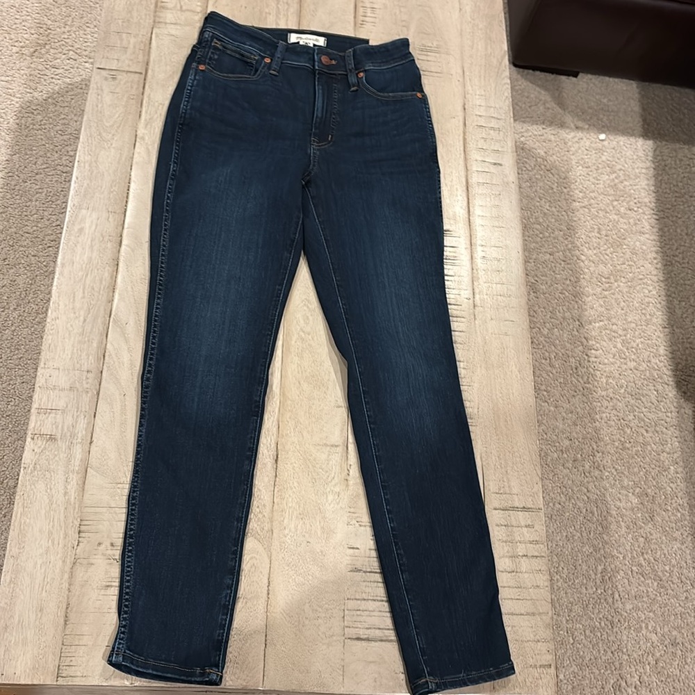 Madewell curvy high rise skinny denim jeans brand new ! - Picture 7 of 8